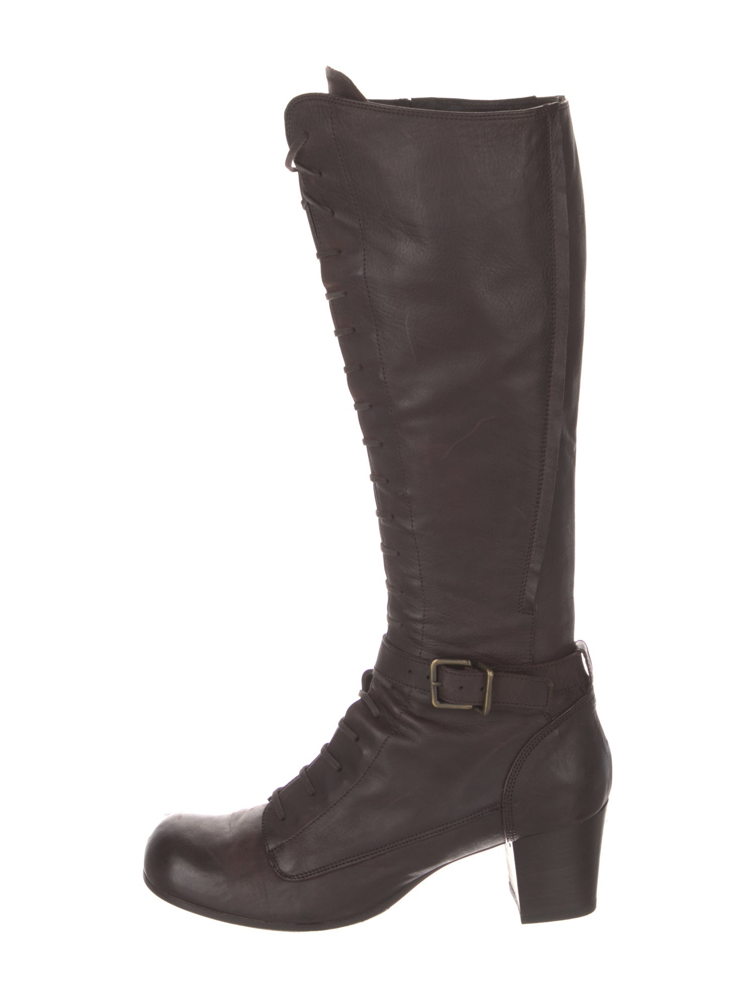 Alberto Fermani Leather Lace-Up Boots