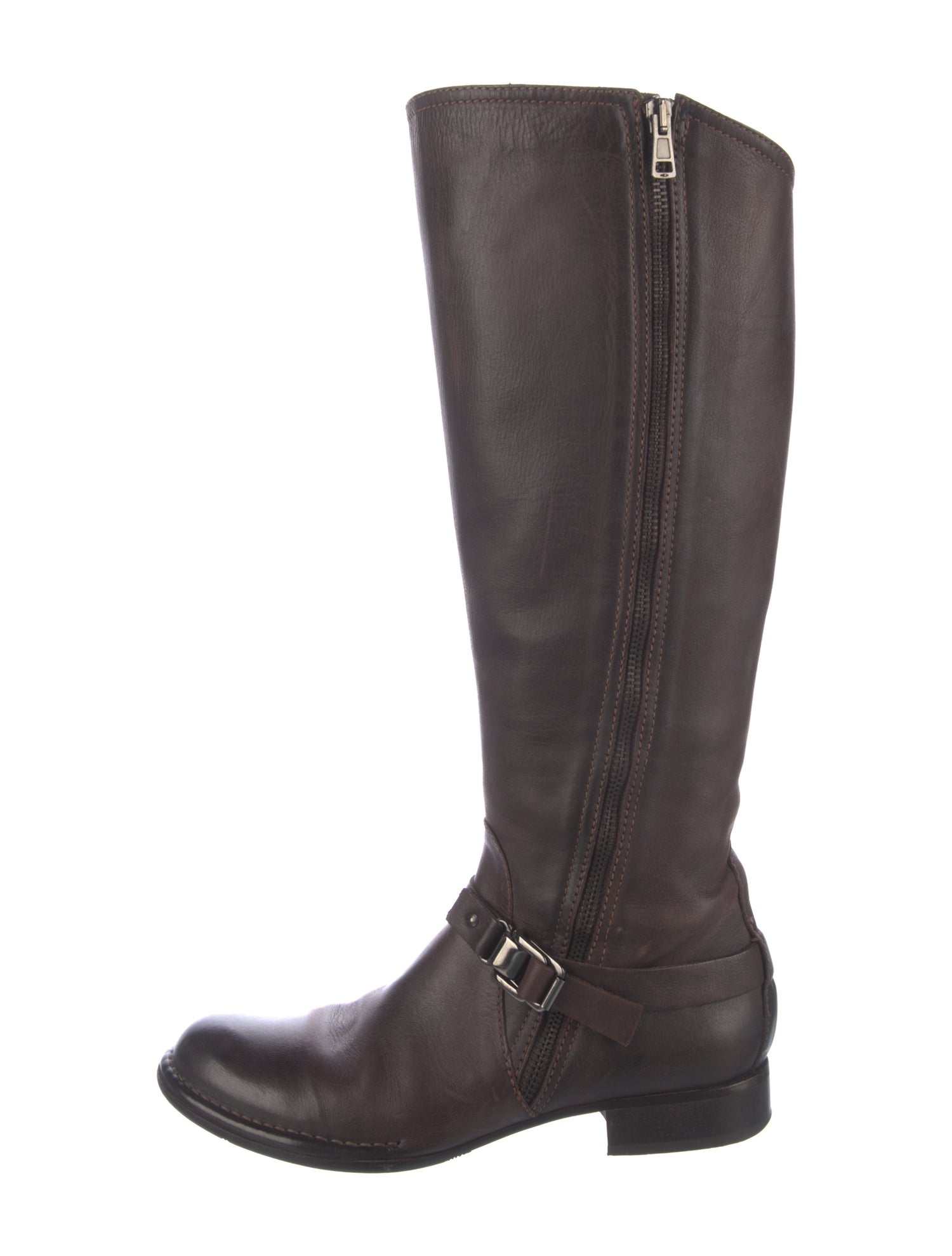 Alberto Fermani Leather Riding Boots