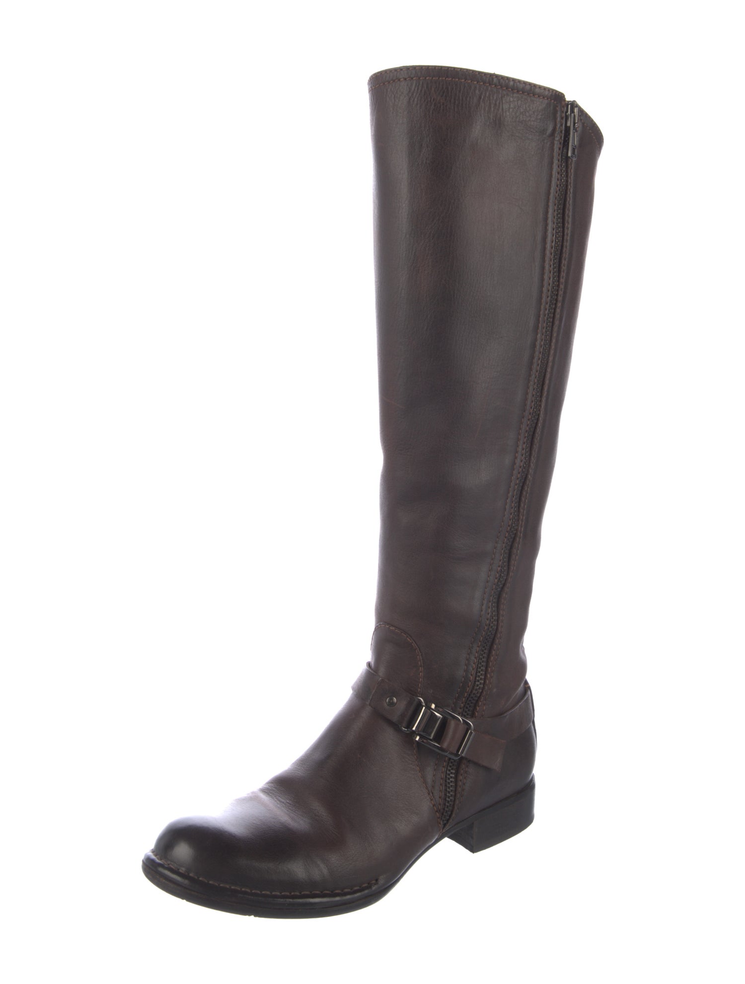 Alberto Fermani Leather Riding Boots