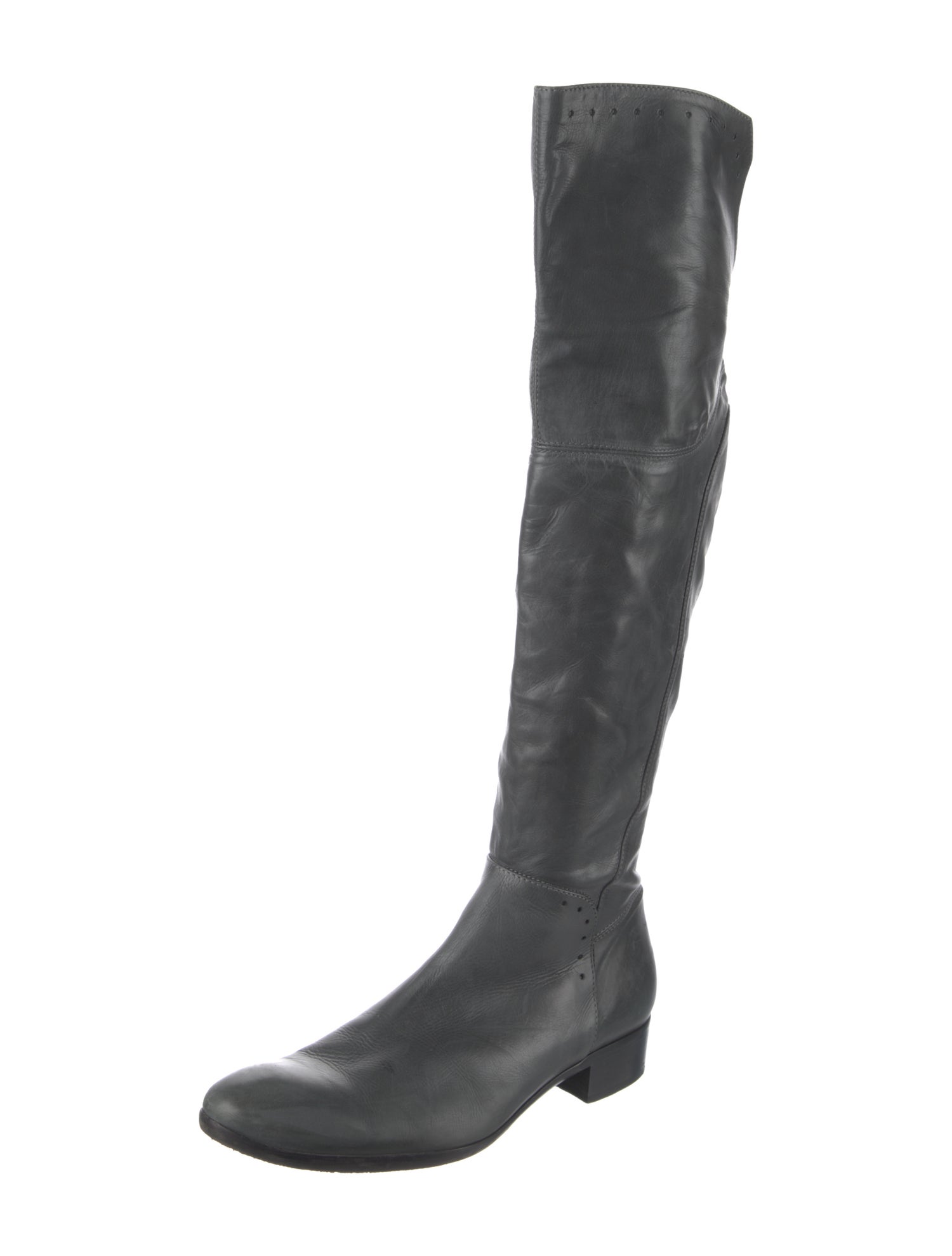 Alberto Fermani Leather Riding Boots