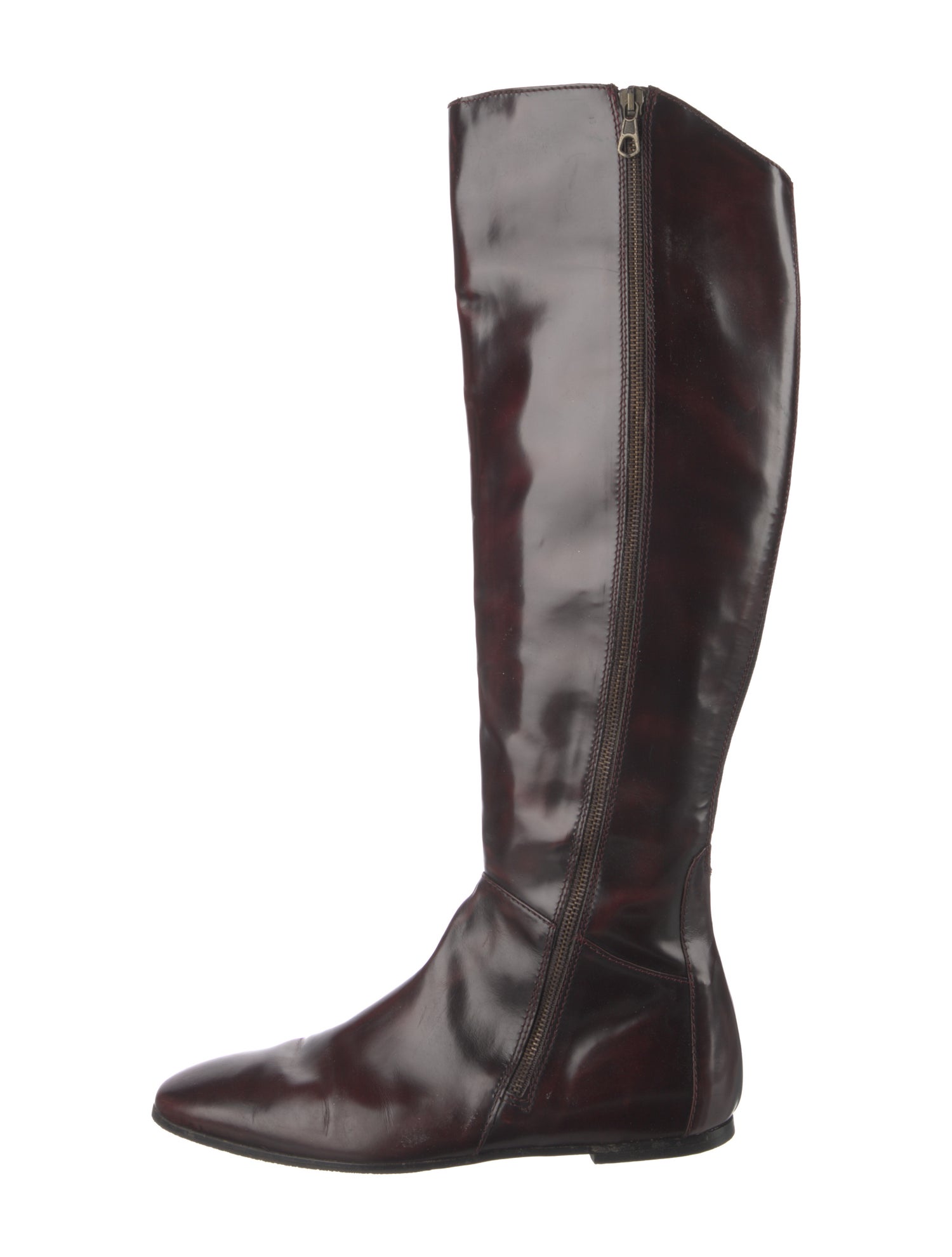 Alberto Fermani Leather Riding Boots