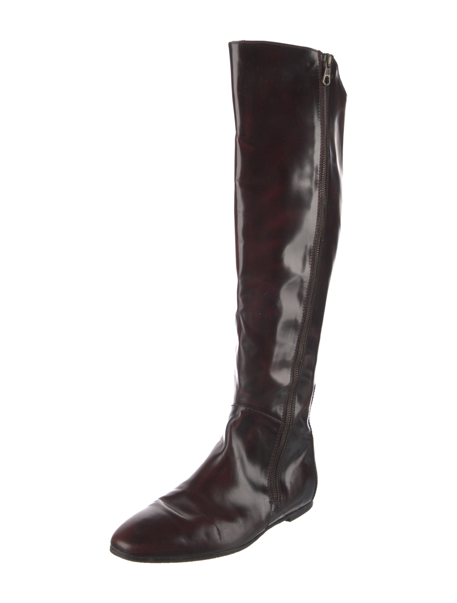 Alberto Fermani Leather Riding Boots