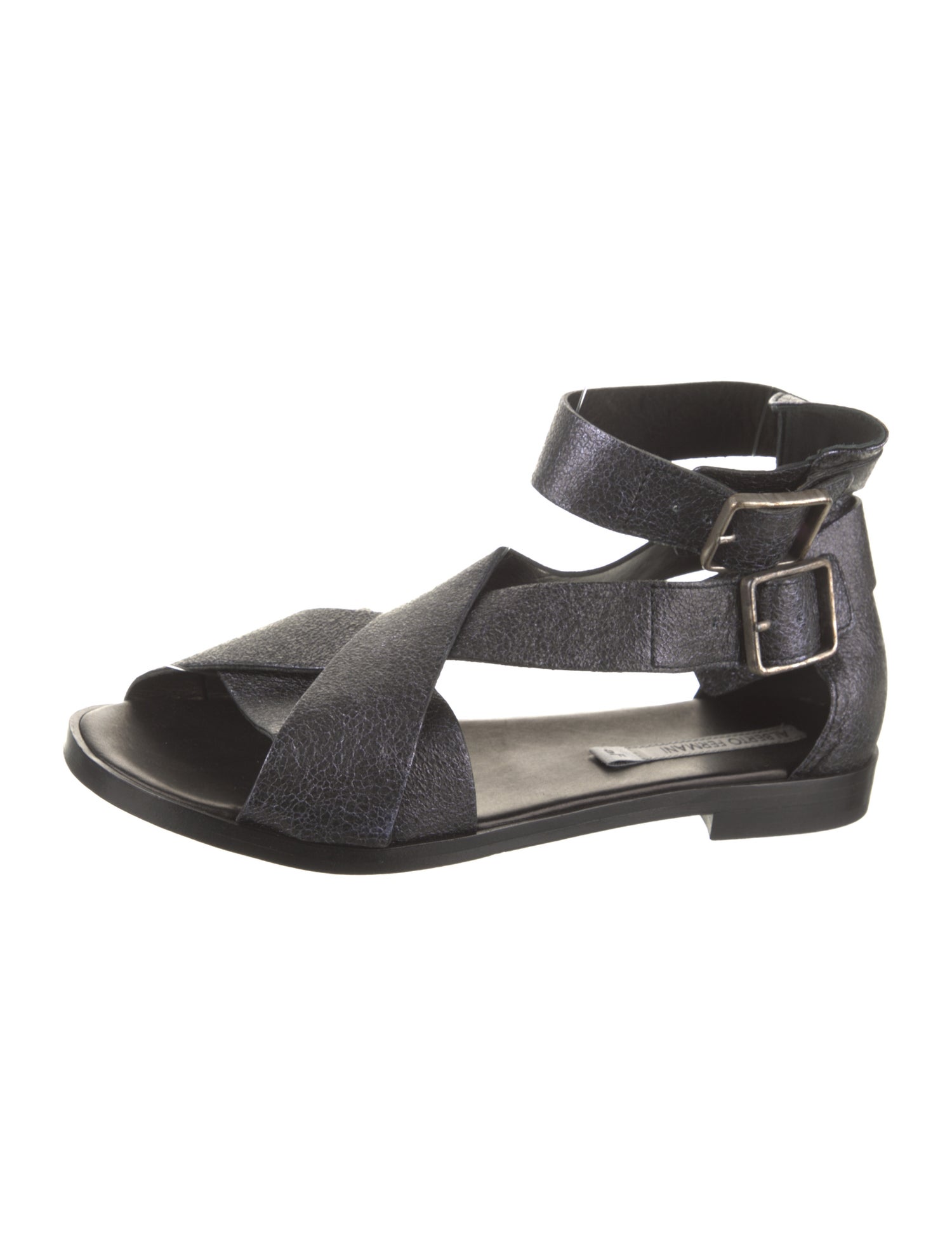 Alberto Fermani Leather Gladiator Sandals