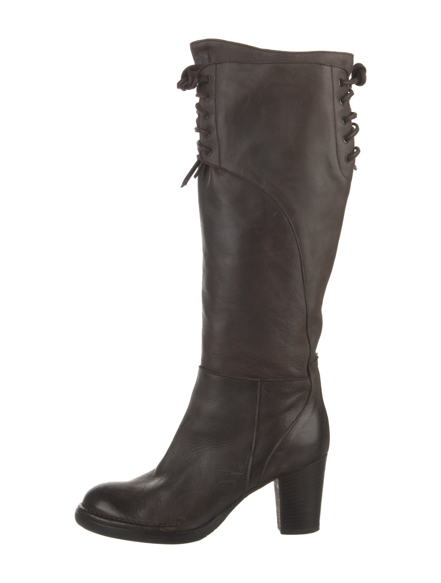 Alberto Fermani Leather Lace-Up Boots