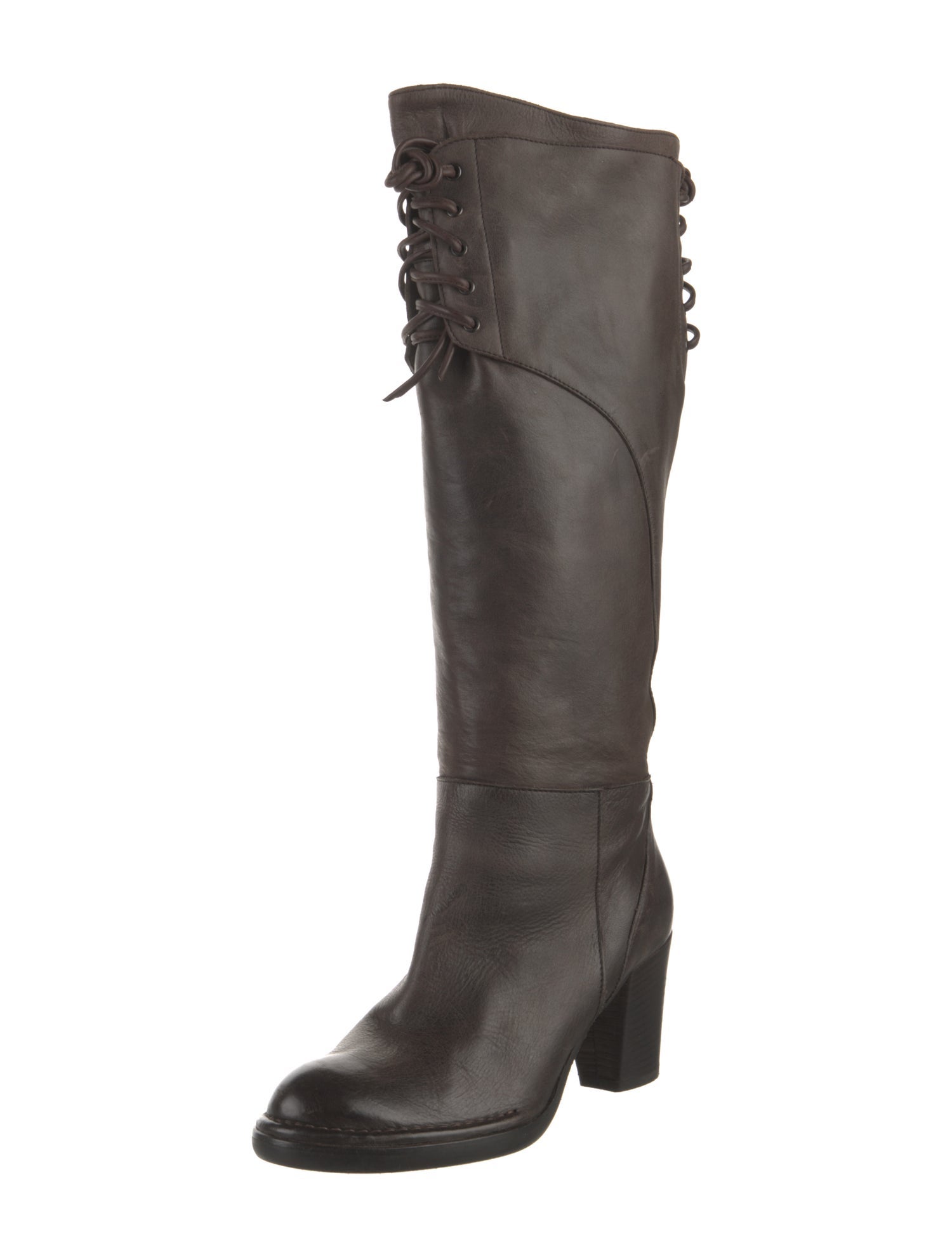 Alberto Fermani Leather Lace-Up Boots