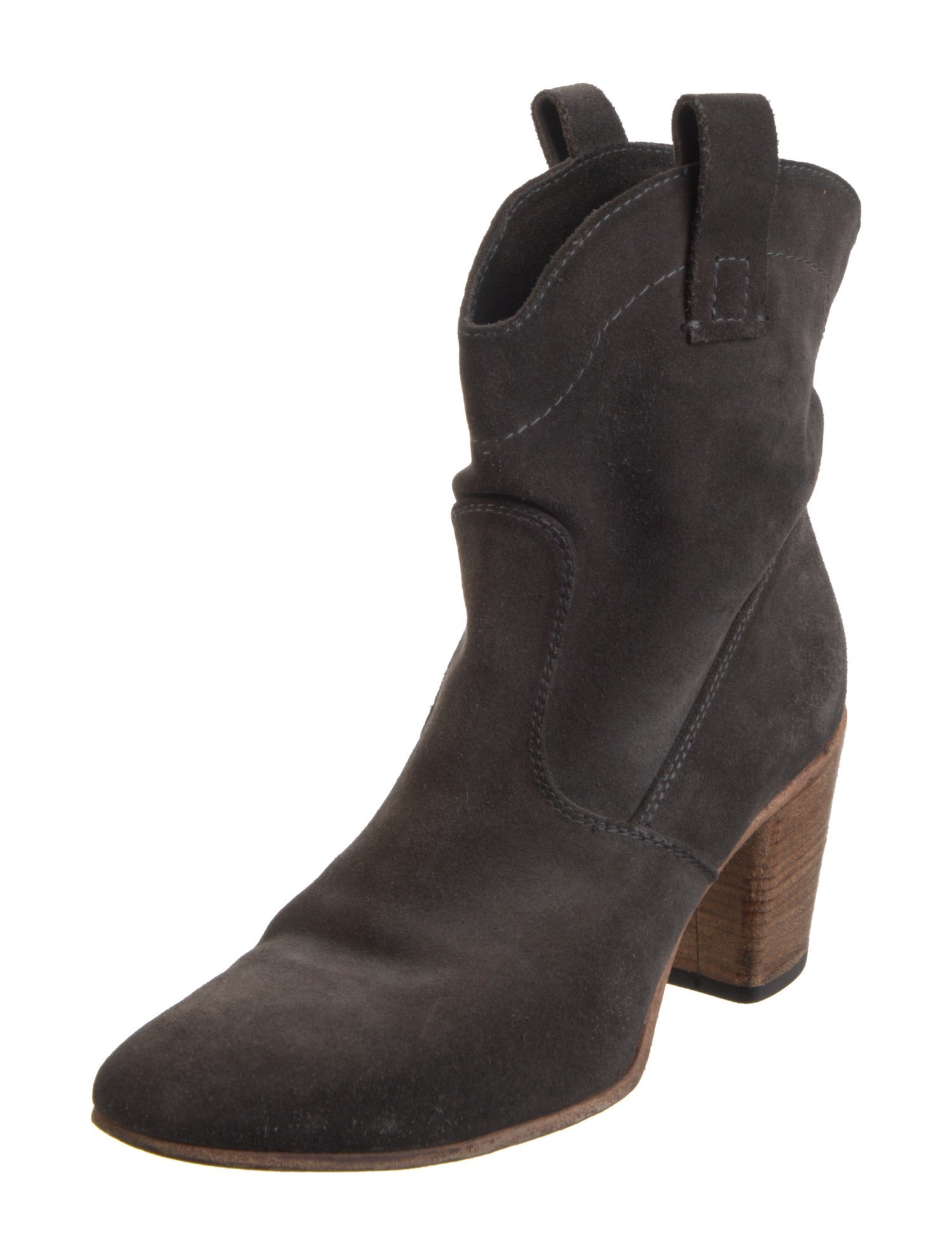 Alberto Fermani Suede Western Boots