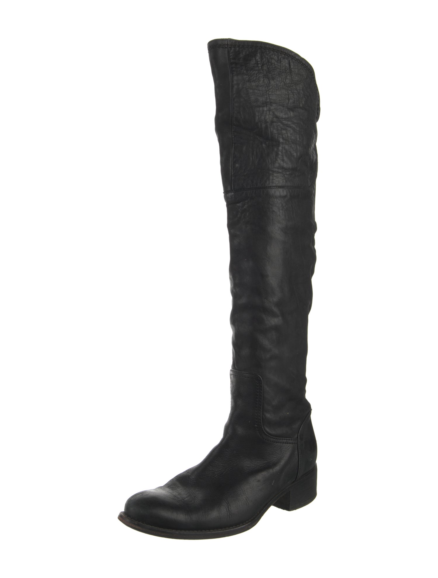 Alberto Fermani Leather Riding Boots