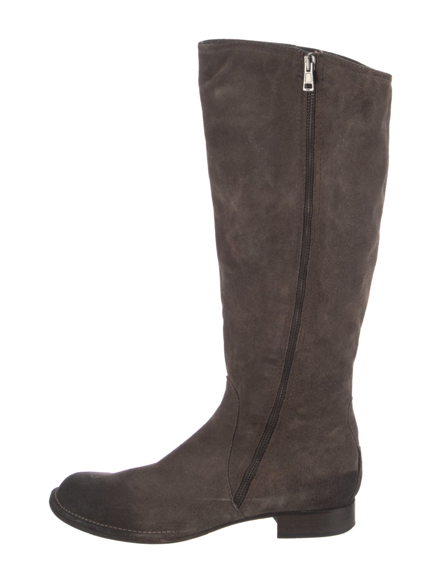 Alberto Fermani Suede Riding Boots