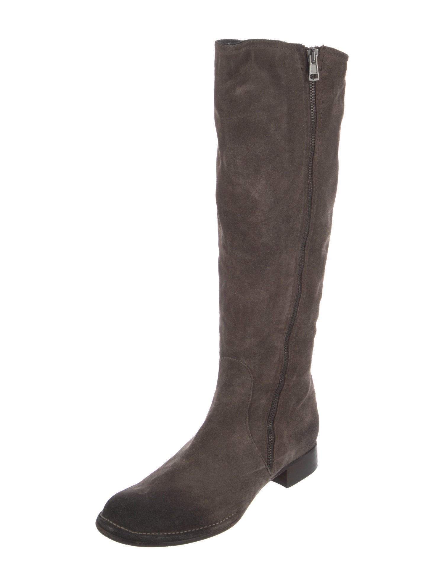Alberto Fermani Suede Riding Boots