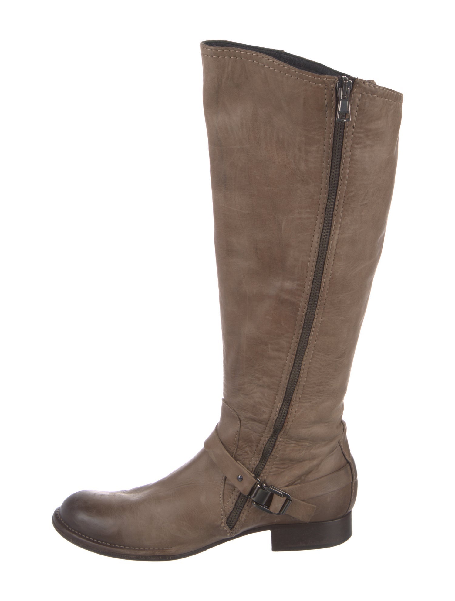 Alberto Fermani Leather Riding Boots