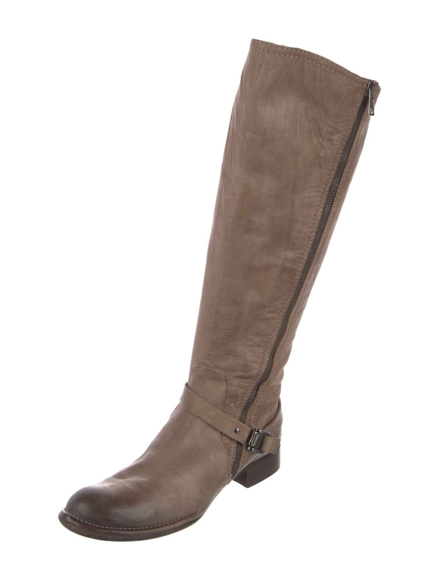 Alberto Fermani Leather Riding Boots