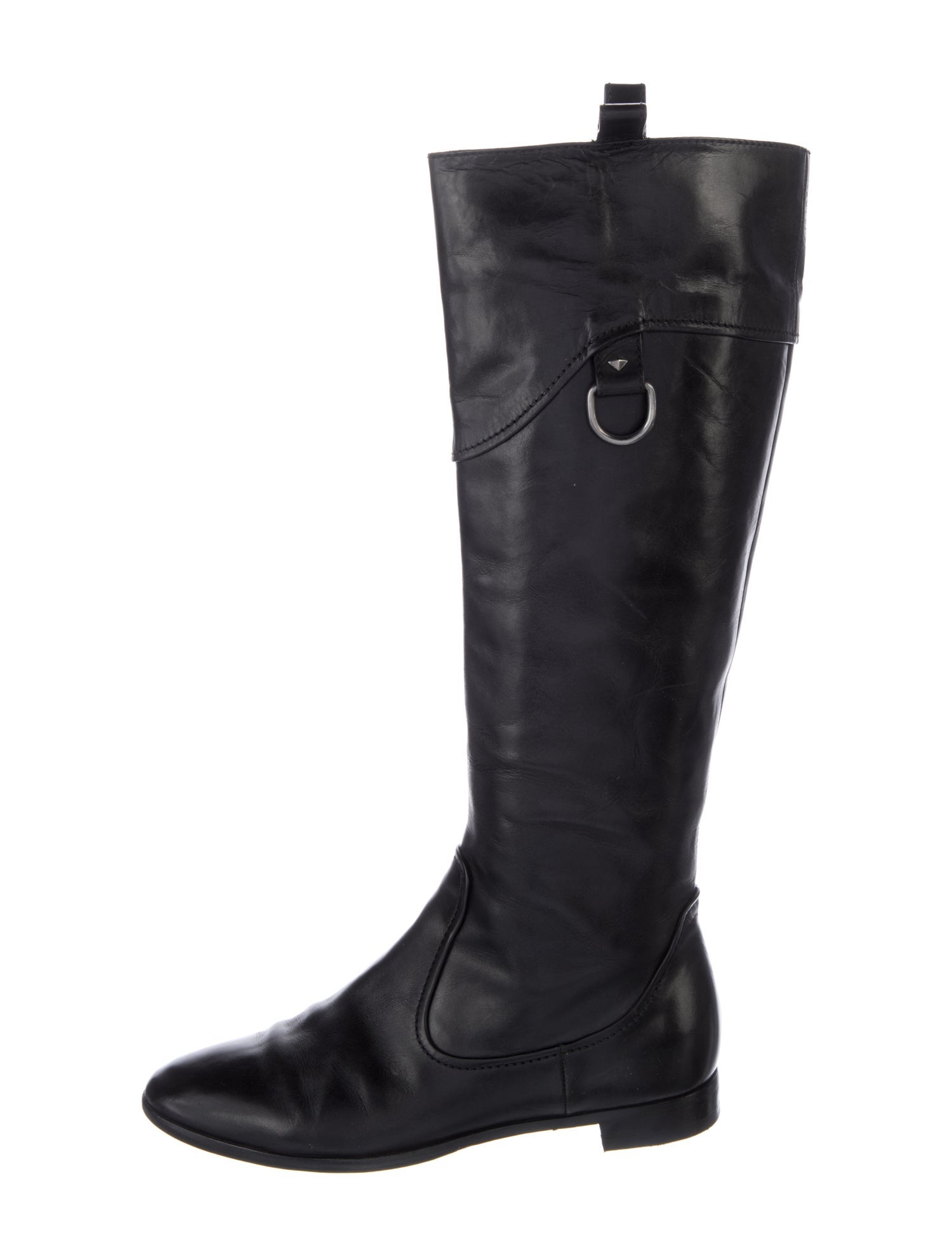 Alberto Fermani Leather Riding Boots