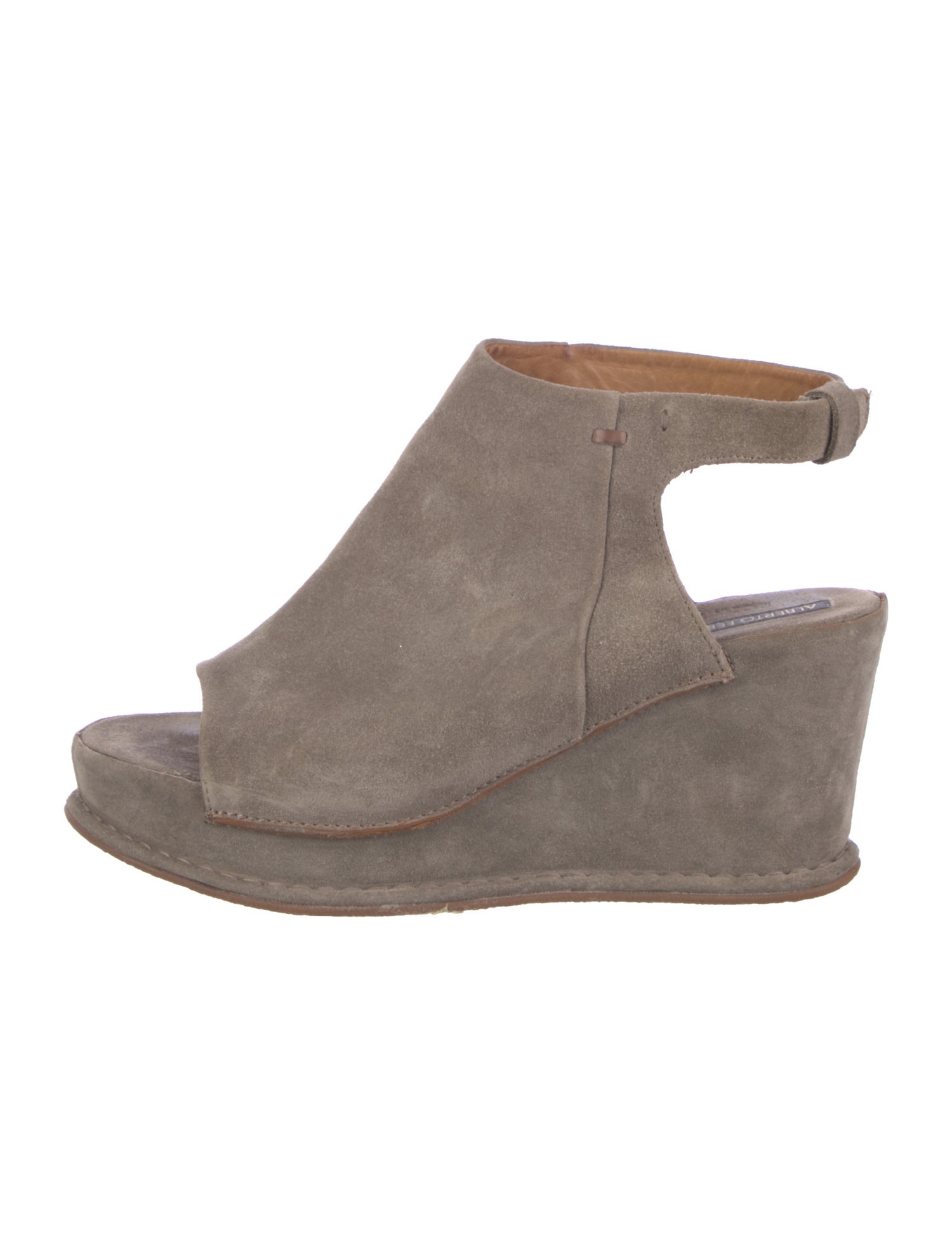 Alberto Fermani Suede Slingback Sandals