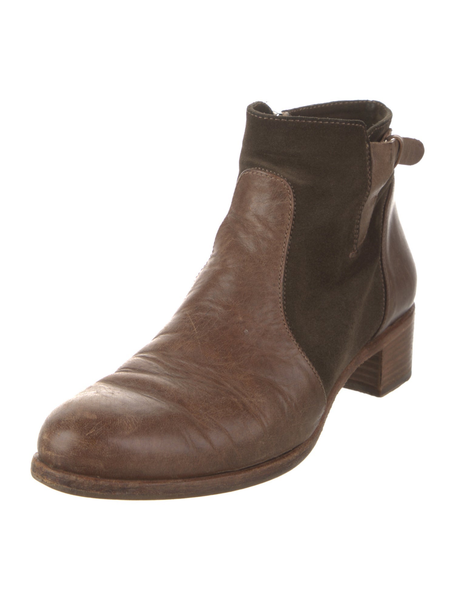 Alberto Fermani Leather Chelsea Boots