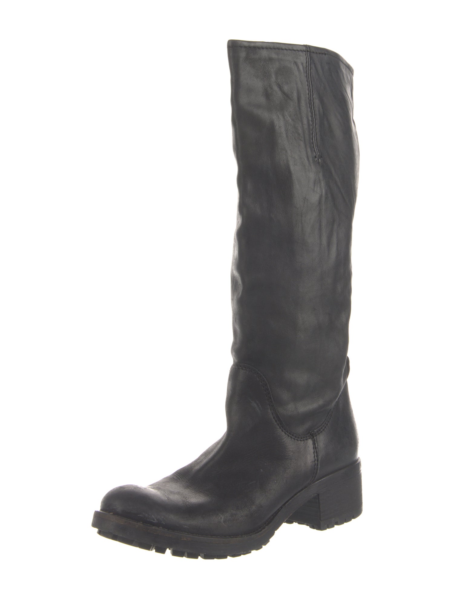 Alberto Fermani Leather Moto Boots