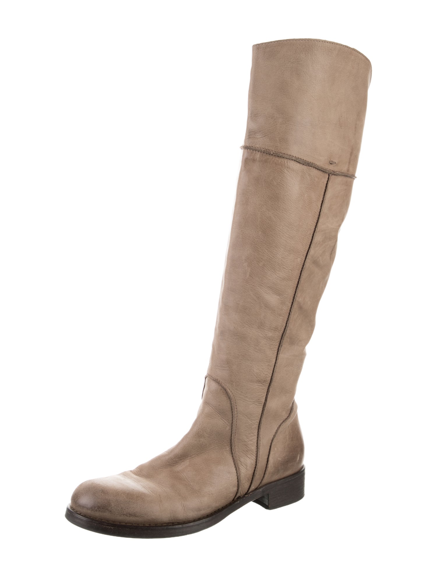 Alberto Fermani Leather Riding Boots
