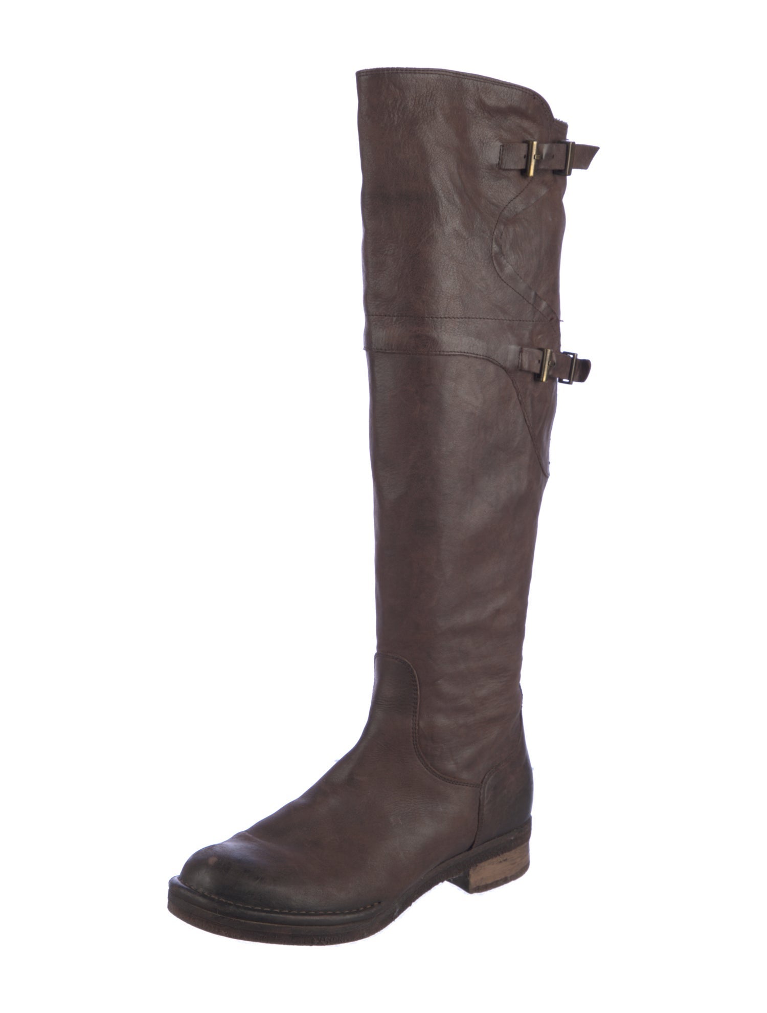 Alberto Fermani Leather Riding Boots