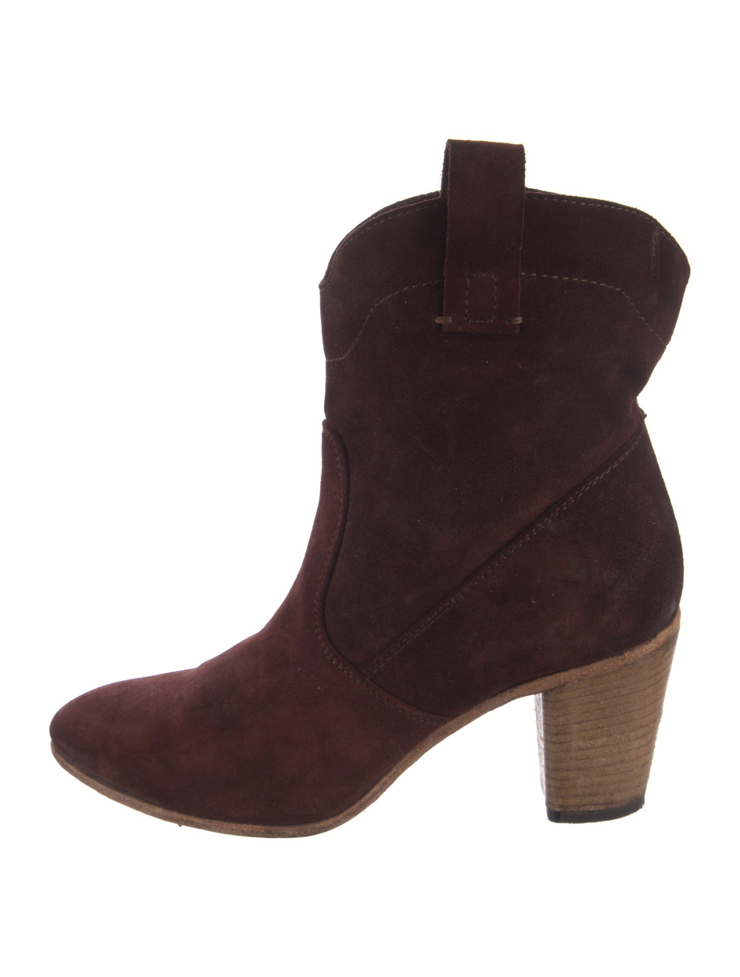Alberto Fermani Suede Western Boots