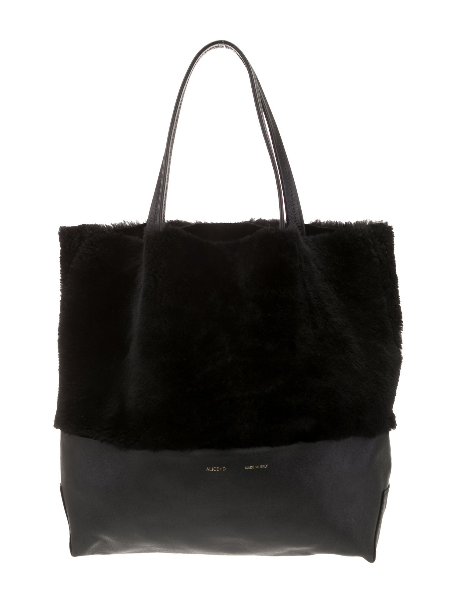 Alice.D Leather Top Handle Bag