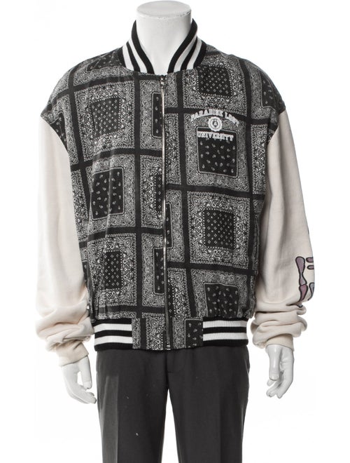 Alchemist Graphic Print Bomber Jacket