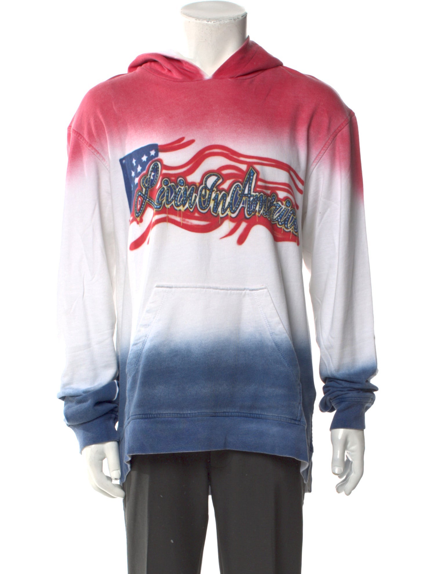 Alchemist Tie-Dye Print Crew Neck Hoodie