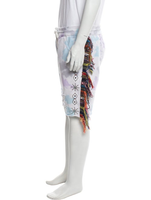 Alchemist Tie-Dye Print Jogger Shorts