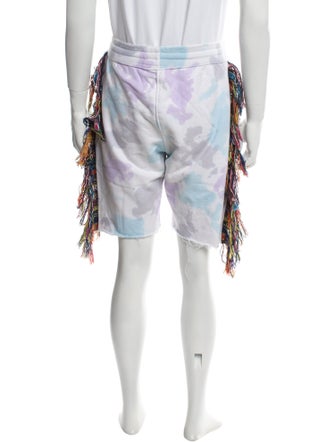 Alchemist Tie-Dye Print Jogger Shorts