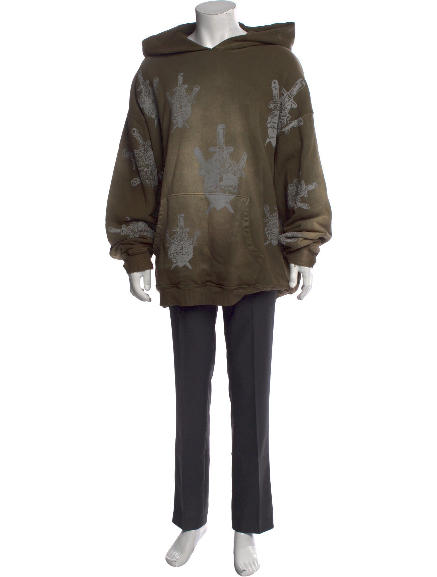 Alchemist Graphic Print Crew Neck Hoodie