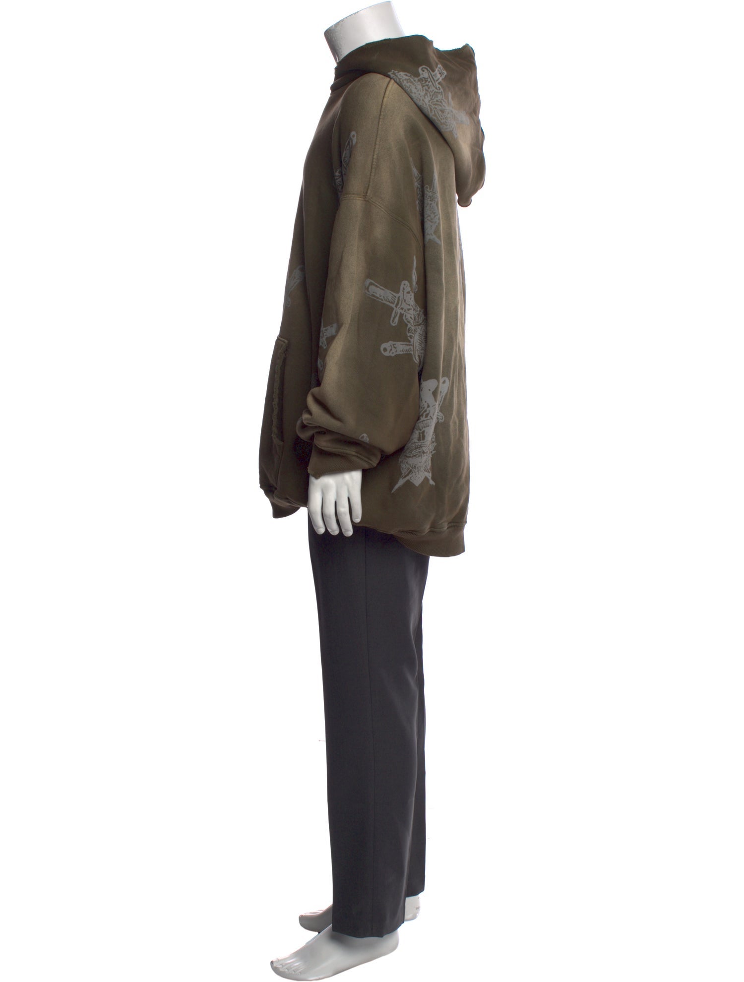 Alchemist Graphic Print Crew Neck Hoodie