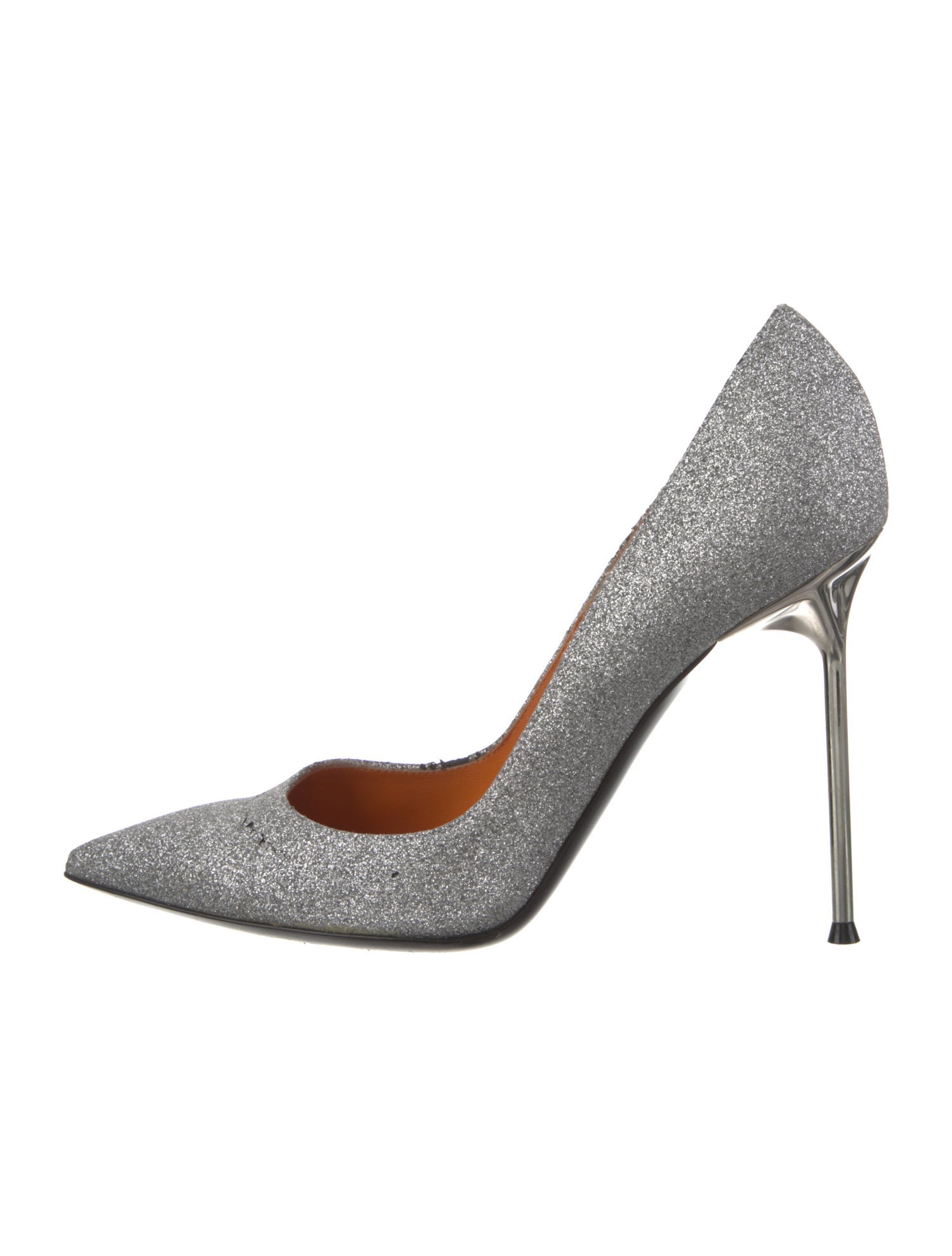 Walter de Silva Glitter D'Orsay Pumps
