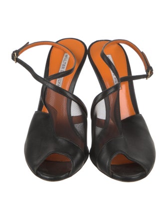 Walter de Silva Leather Gladiator Sandals