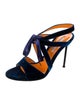 Walter de Silva Velvet Slingback Sandals