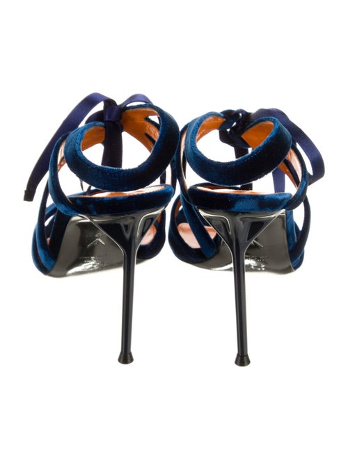 Walter de Silva Velvet Slingback Sandals