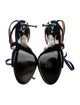 Walter de Silva Velvet Slingback Sandals