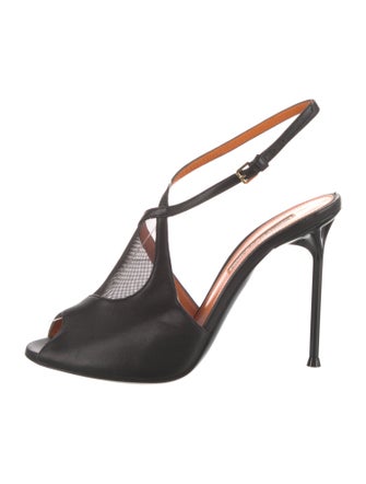 Walter de Silva Leather T-Strap Pumps