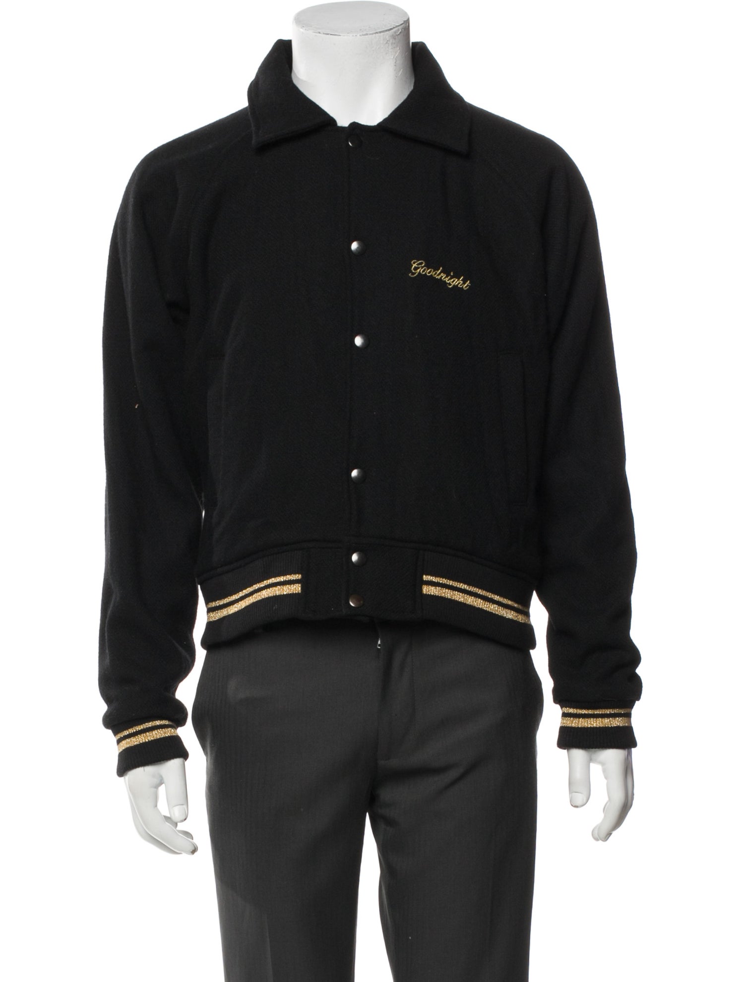 Alexander Digenova Striped Varsity Jacket