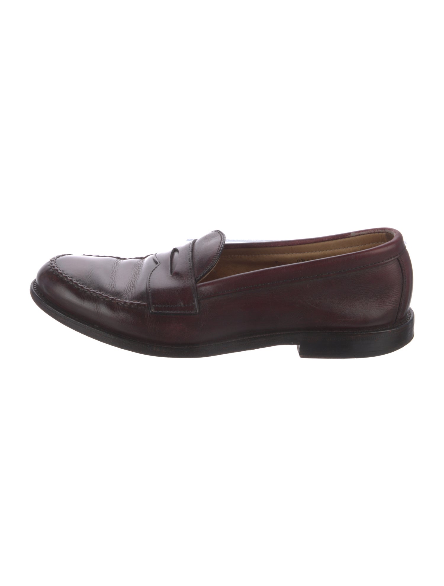 Alden Leather Loafers Burgundy Loafers, Shoes WALDN21535 The RealReal