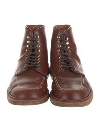 Alden Leather Lace-Up Boots