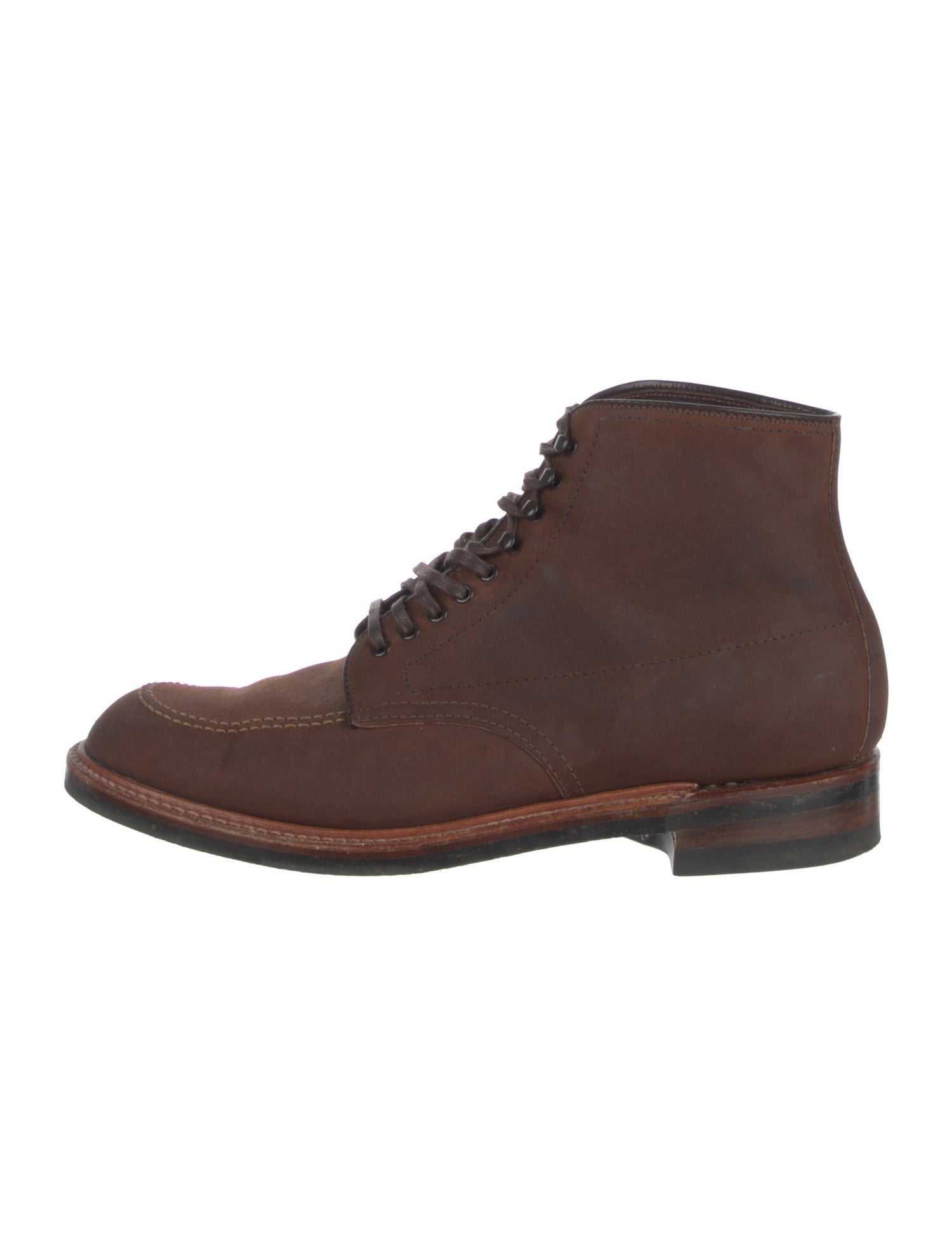 Alden Suede Lace-Up Boots