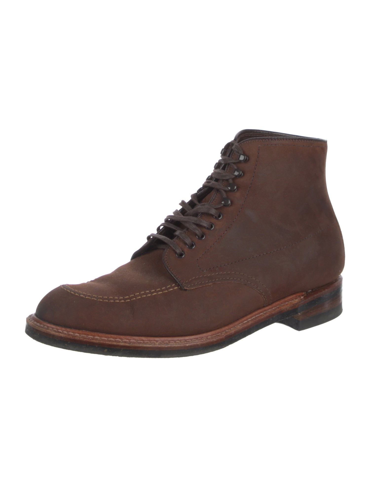 Alden Suede Lace-Up Boots