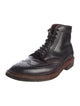 Alden Leather Lace-Up Boots
