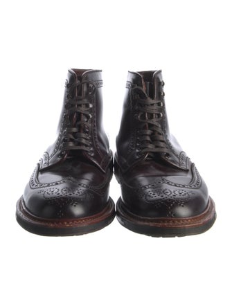 Alden Leather Lace-Up Boots