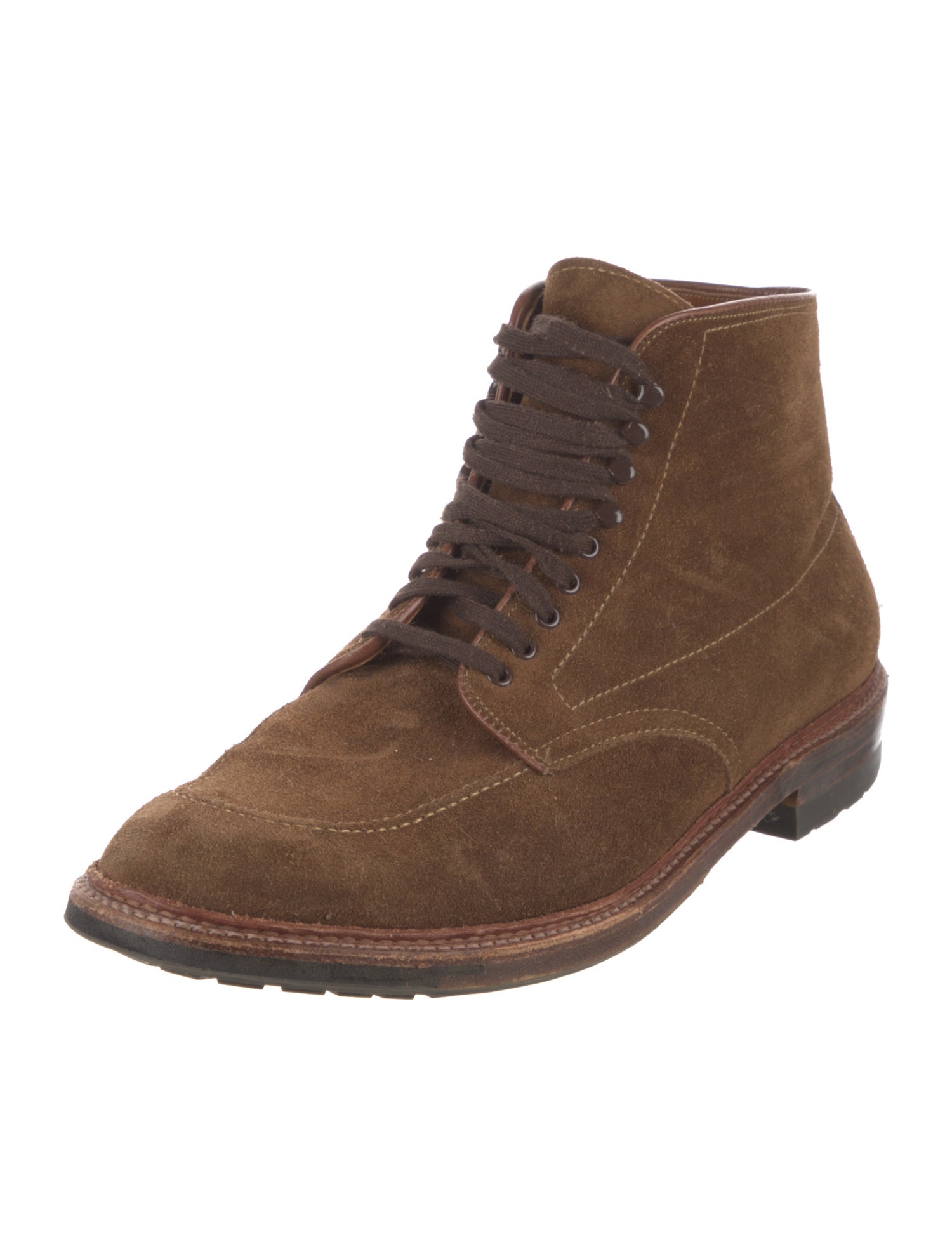 Alden Suede Lace-Up Boots