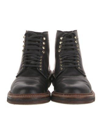 Alden Leather Lace-Up Boots