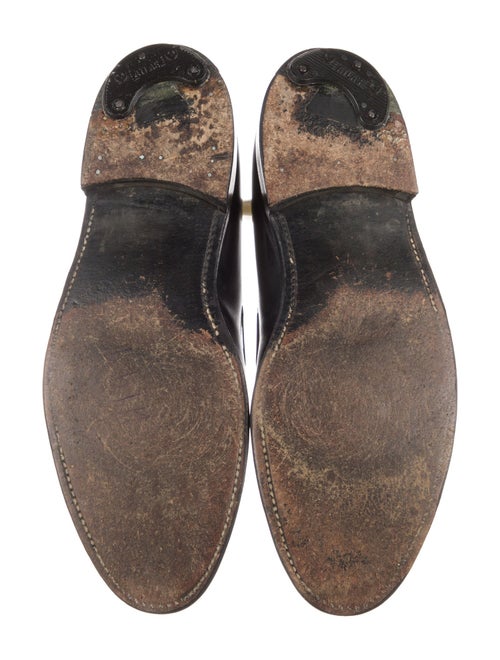 Alden Leather Tassel Accents Dress Loafers