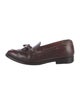 Alden Leather Tassel Accents Dress Loafers