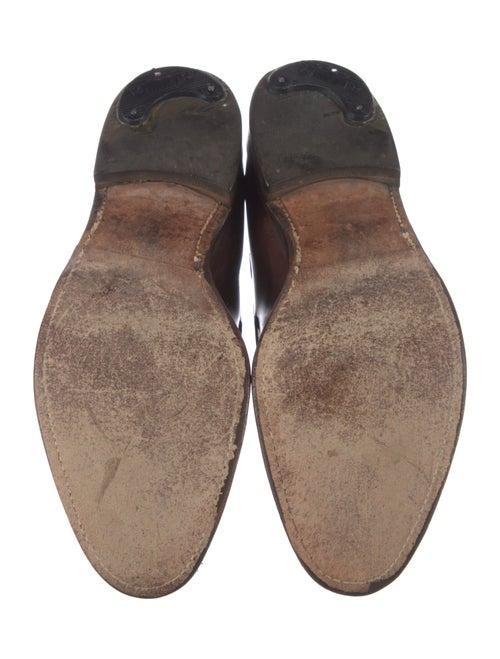 Alden Leather Tassel Accents Dress Loafers