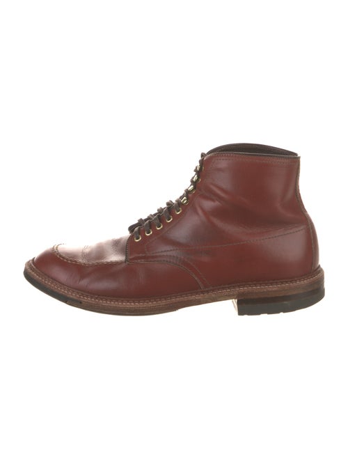 Alden Leather Lace-Up Boots