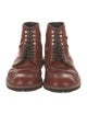 Alden Leather Lace-Up Boots