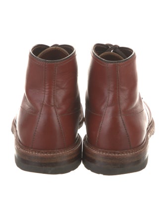 Alden Leather Lace-Up Boots